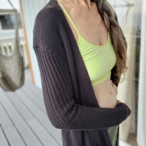 Long Black Cardigan By NO BOUNDARIES